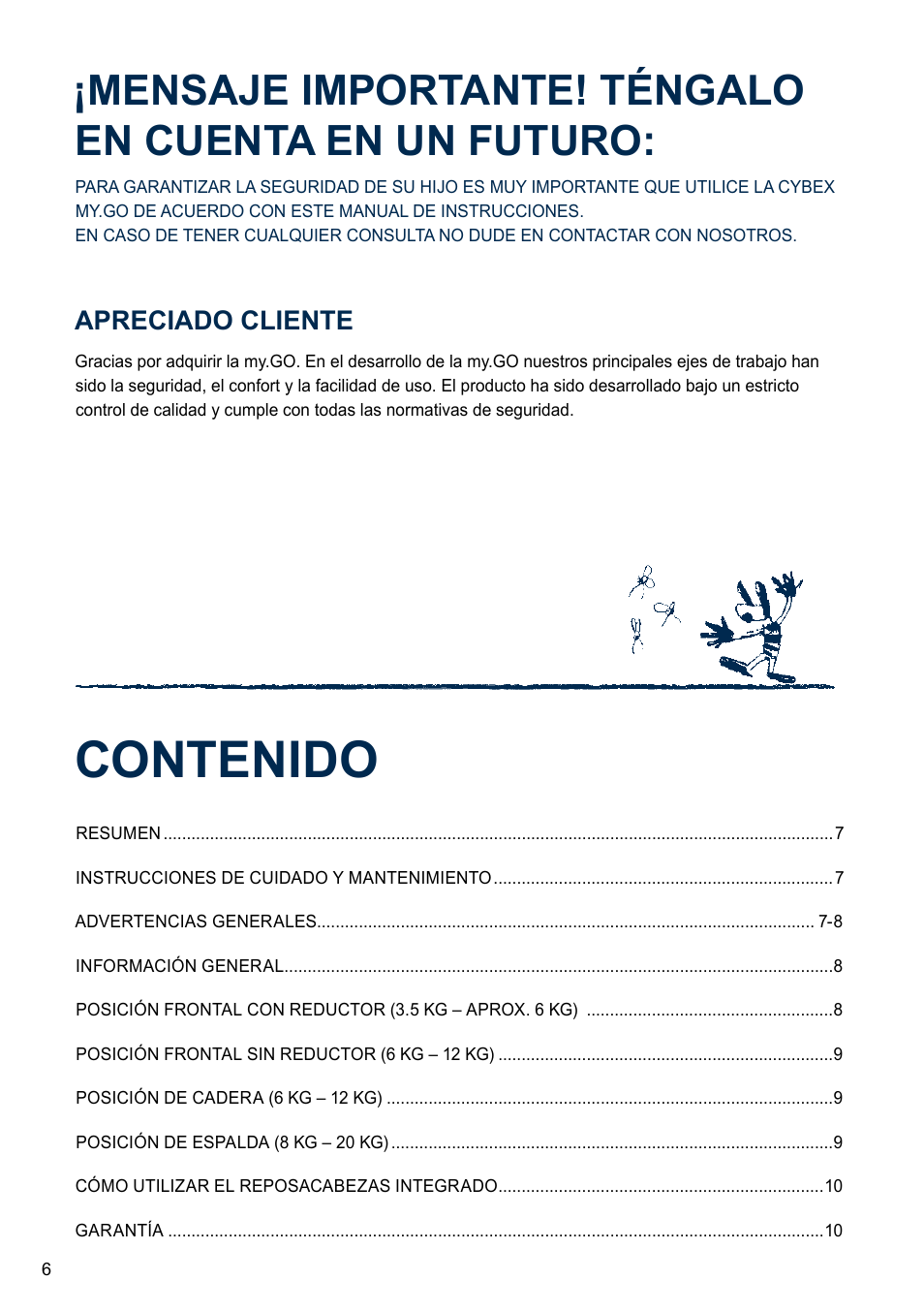 Cybex MY.GO User Manual | Page 6 / 60