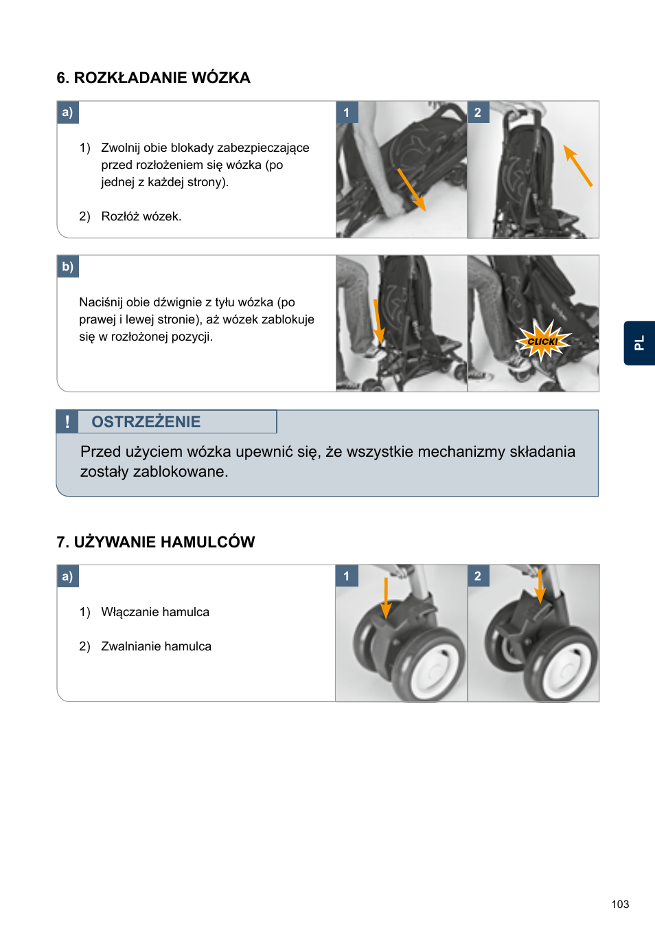 Cybex TWINYX User Manual | Page 103 / 168