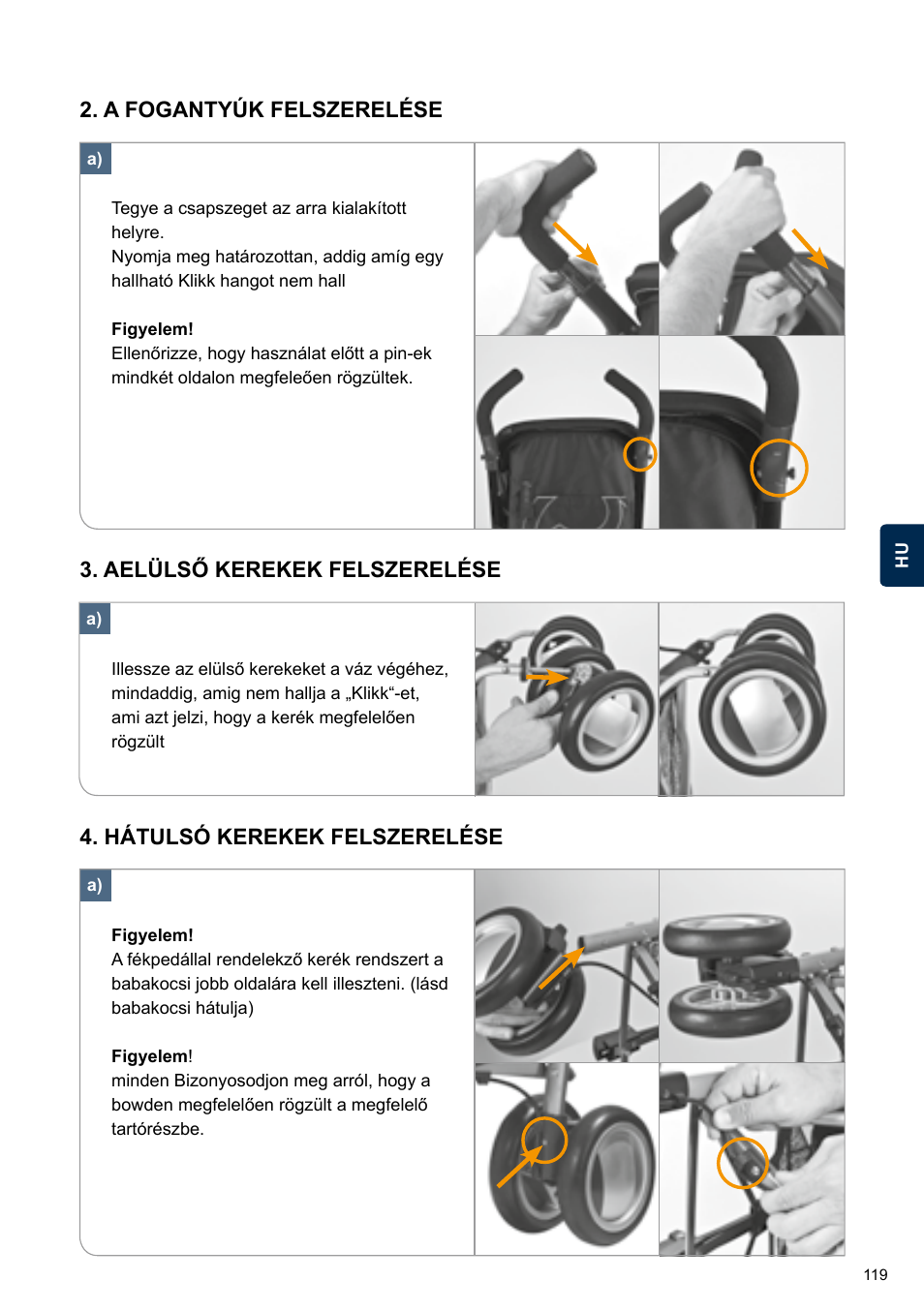 Cybex TWINYX User Manual | Page 119 / 168