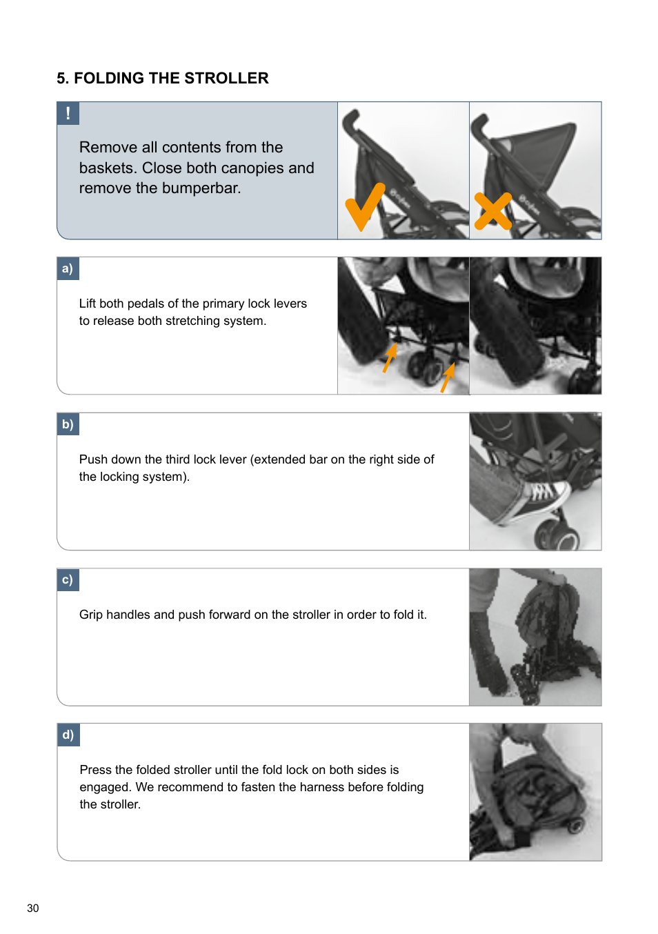 Cybex TWINYX User Manual | Page 30 / 168