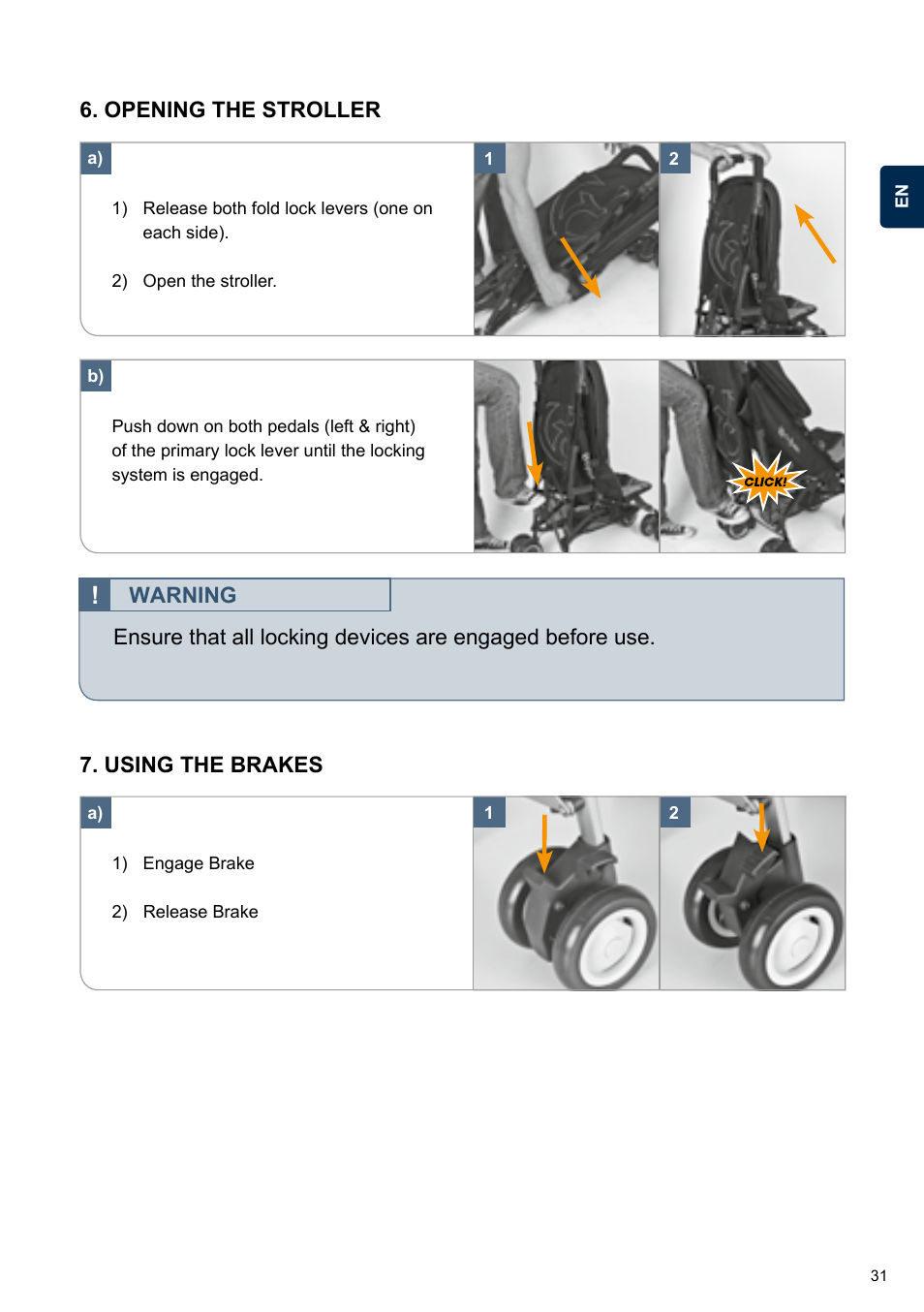 Cybex TWINYX User Manual | Page 31 / 168