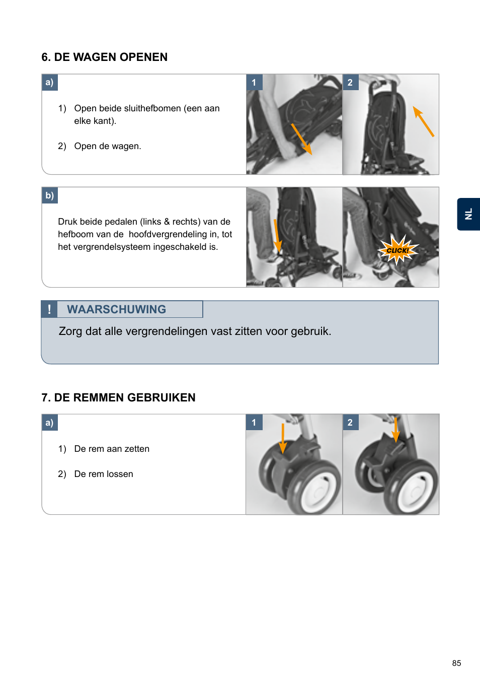 Cybex TWINYX User Manual | Page 85 / 168