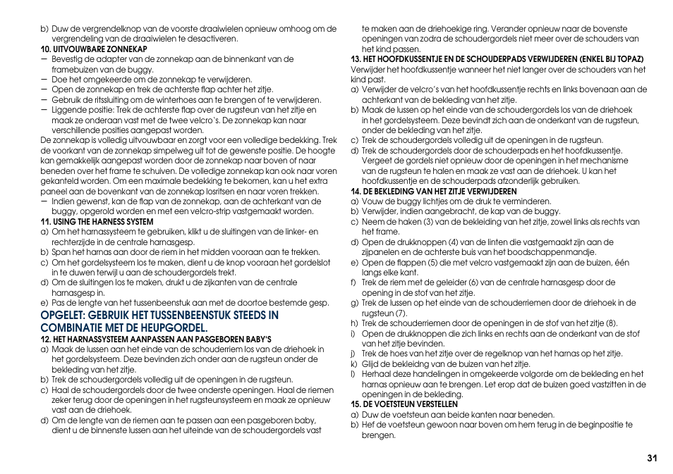 Cybex TOPAZ User Manual | Page 39 / 68