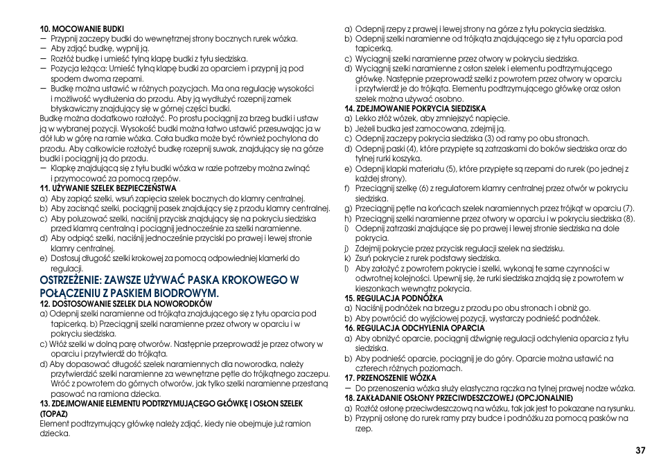 Cybex TOPAZ User Manual | Page 45 / 68