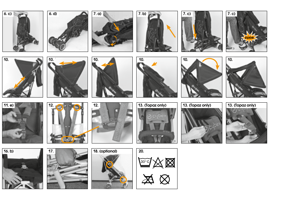 Cybex TOPAZ User Manual | Page 6 / 68