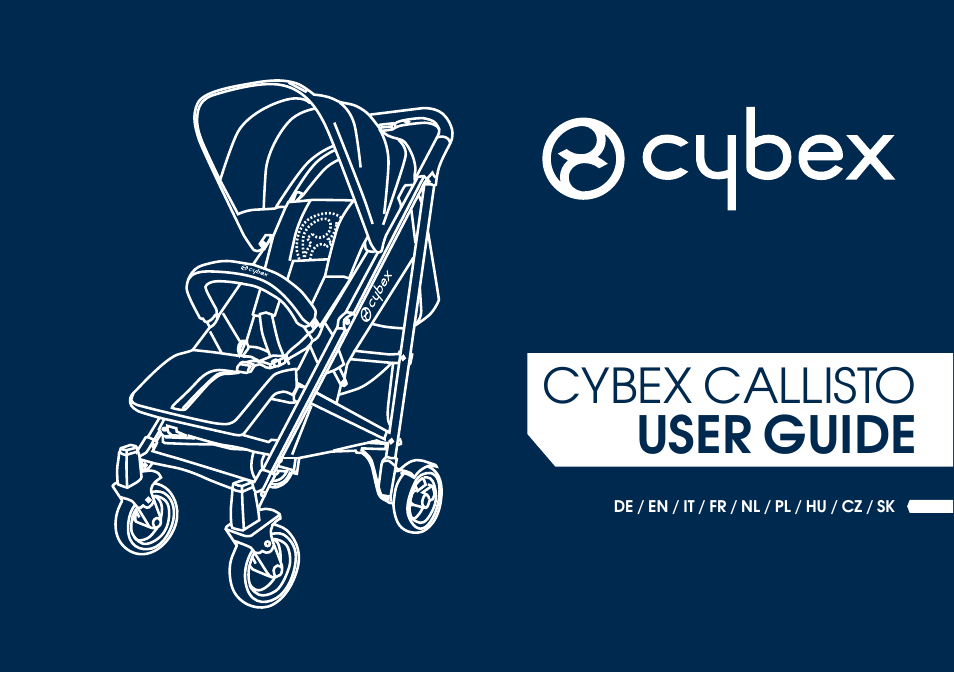 User guide, Cybex callisto | Cybex CALLISTO User Manual | Page 2 / 48