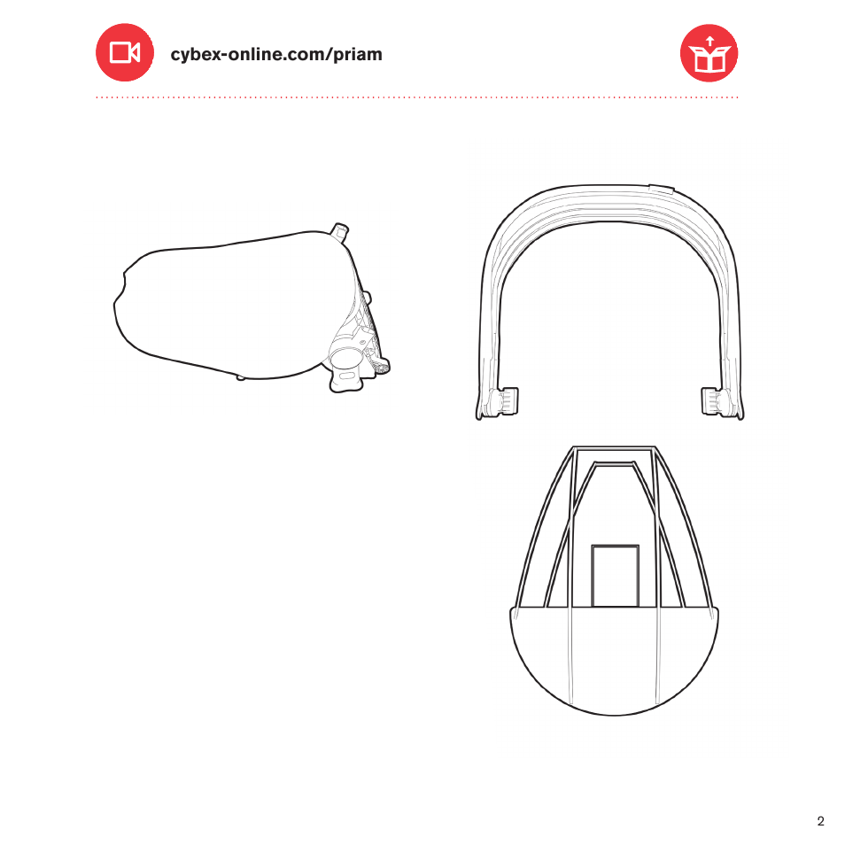Cybex PRIAM LUX SEAT User Manual | Page 2 / 119