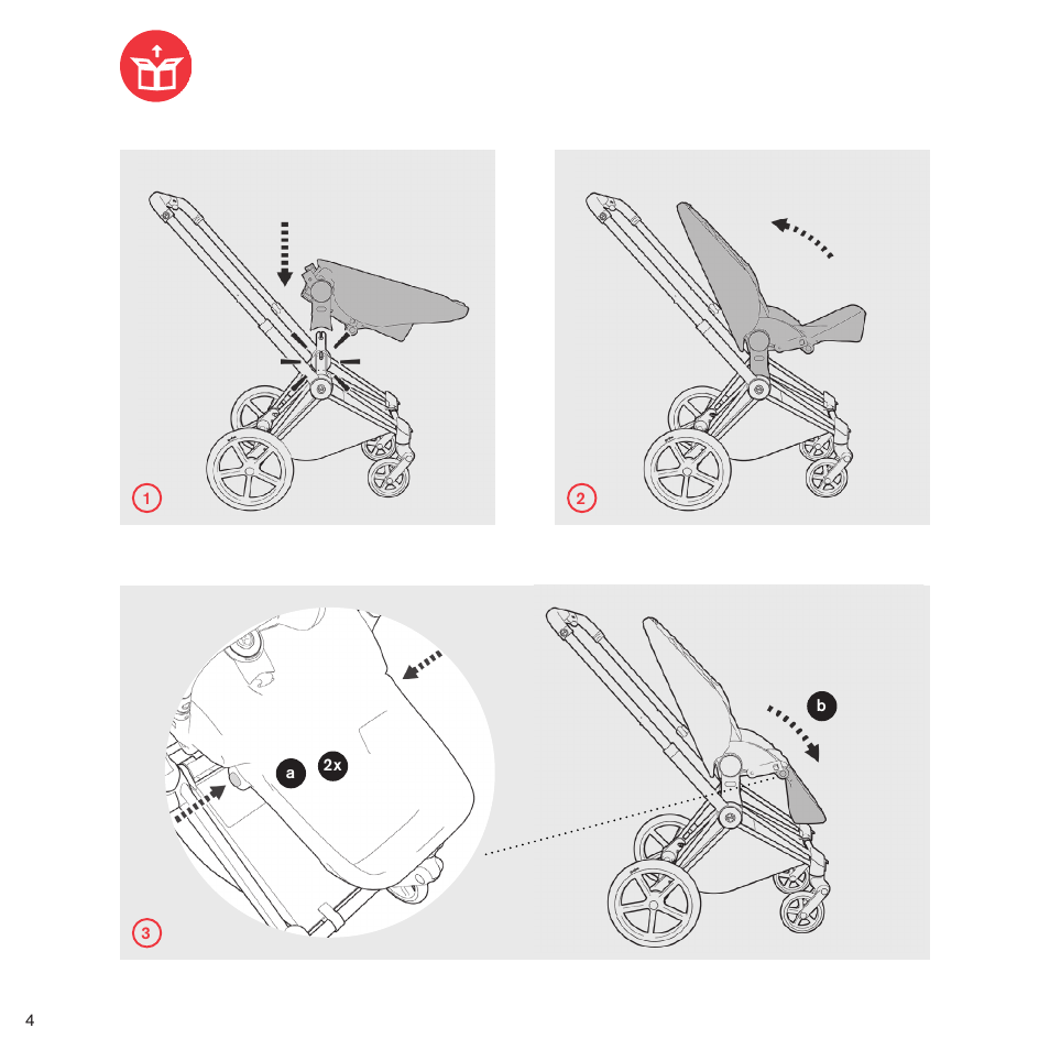 Cybex PRIAM LUX SEAT User Manual | Page 3 / 119