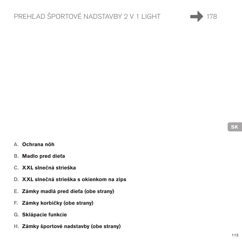 Cybex PRIAM 2-IN-1 LIGHT SEAT User Manual | Page 111 / 169