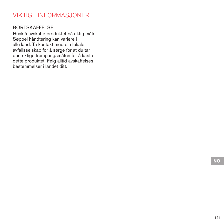 Viktige informasjoner | Cybex PRIAM 2-IN-1 LIGHT SEAT User Manual | Page 148 / 169