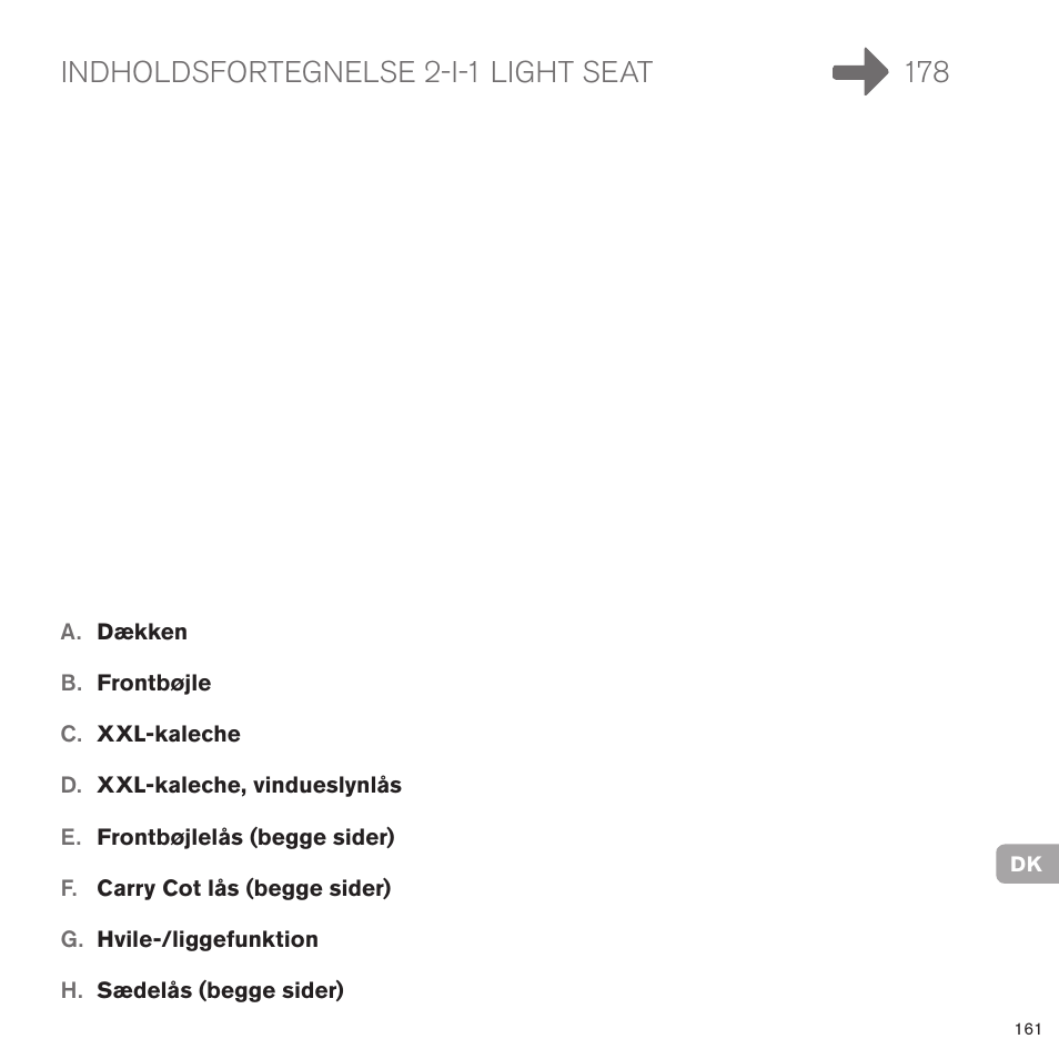 Cybex PRIAM 2-IN-1 LIGHT SEAT User Manual | Page 157 / 169