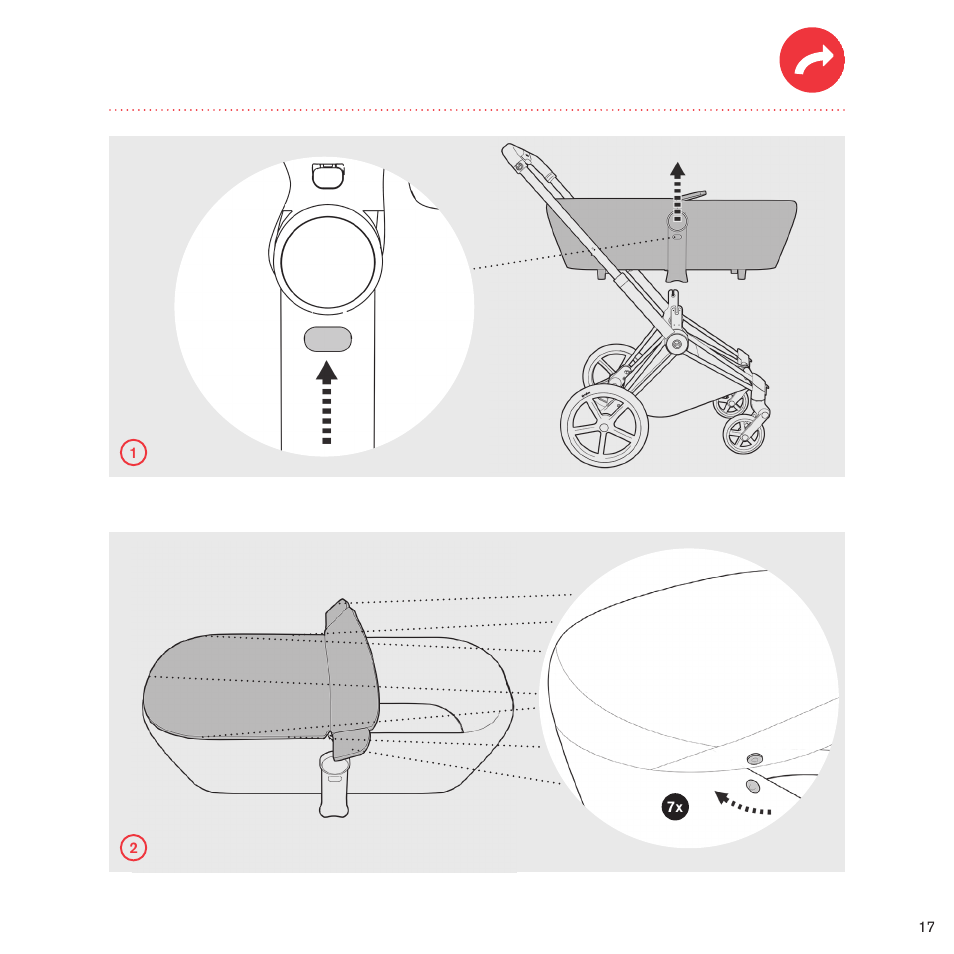 Cybex PRIAM 2-IN-1 LIGHT SEAT User Manual | Page 16 / 169
