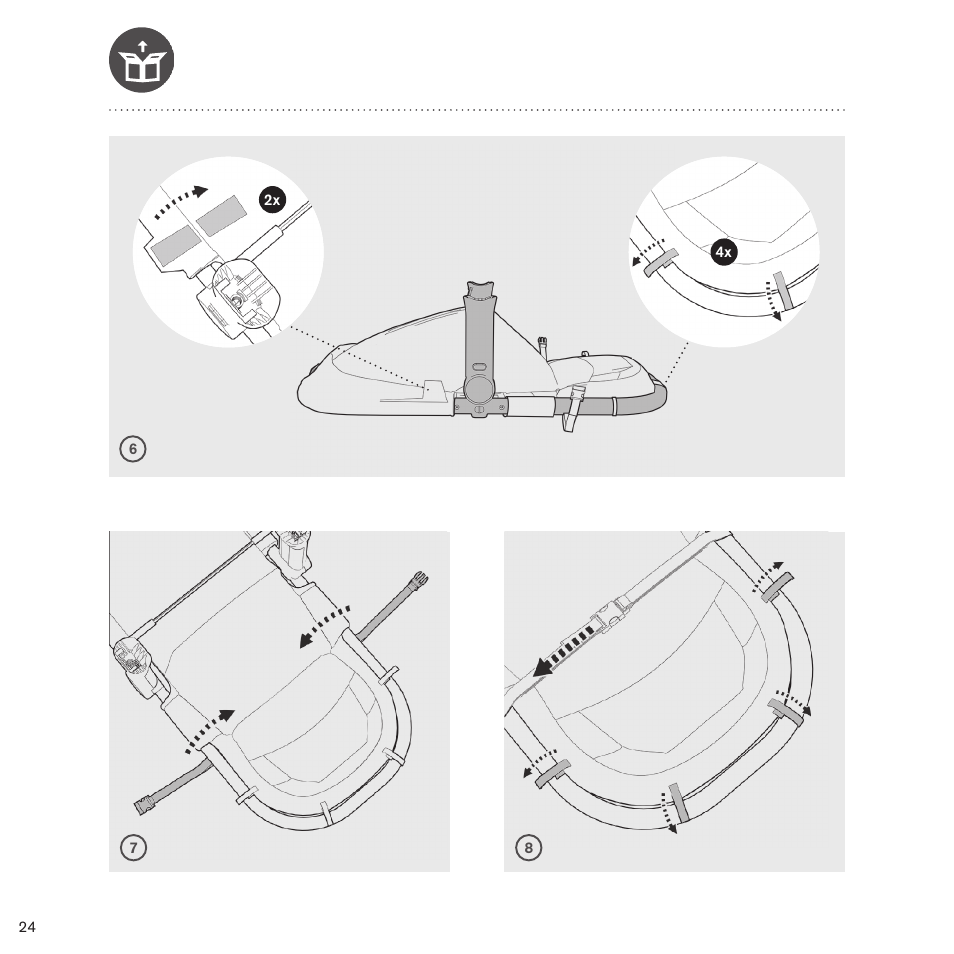 Cybex PRIAM 2-IN-1 LIGHT SEAT User Manual | Page 22 / 169