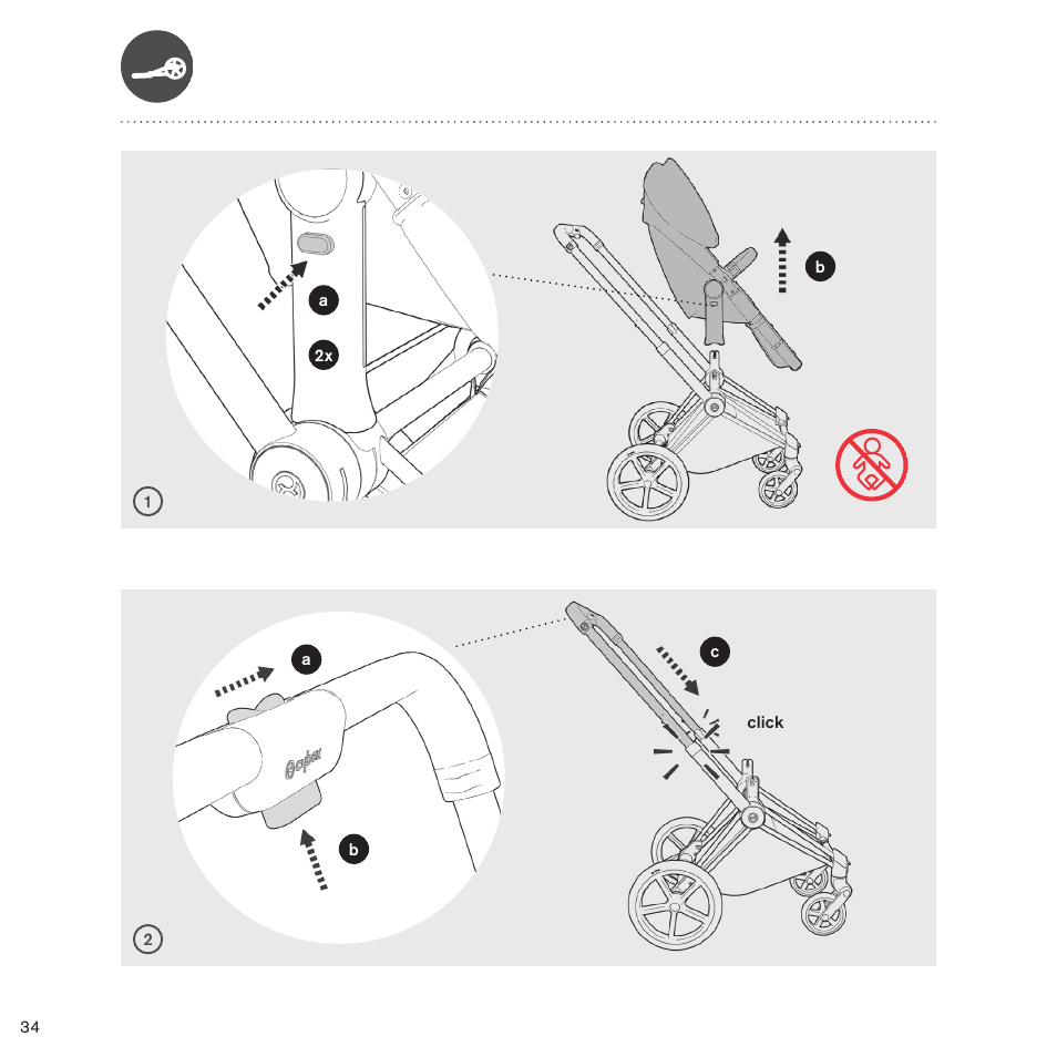 Cybex PRIAM 2-IN-1 LIGHT SEAT User Manual | Page 32 / 169