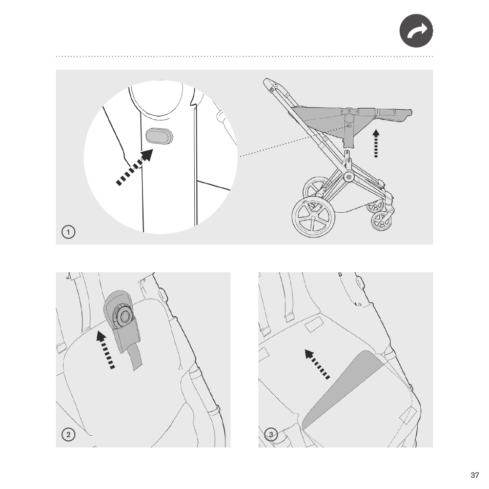 Cybex PRIAM 2-IN-1 LIGHT SEAT User Manual | Page 35 / 169