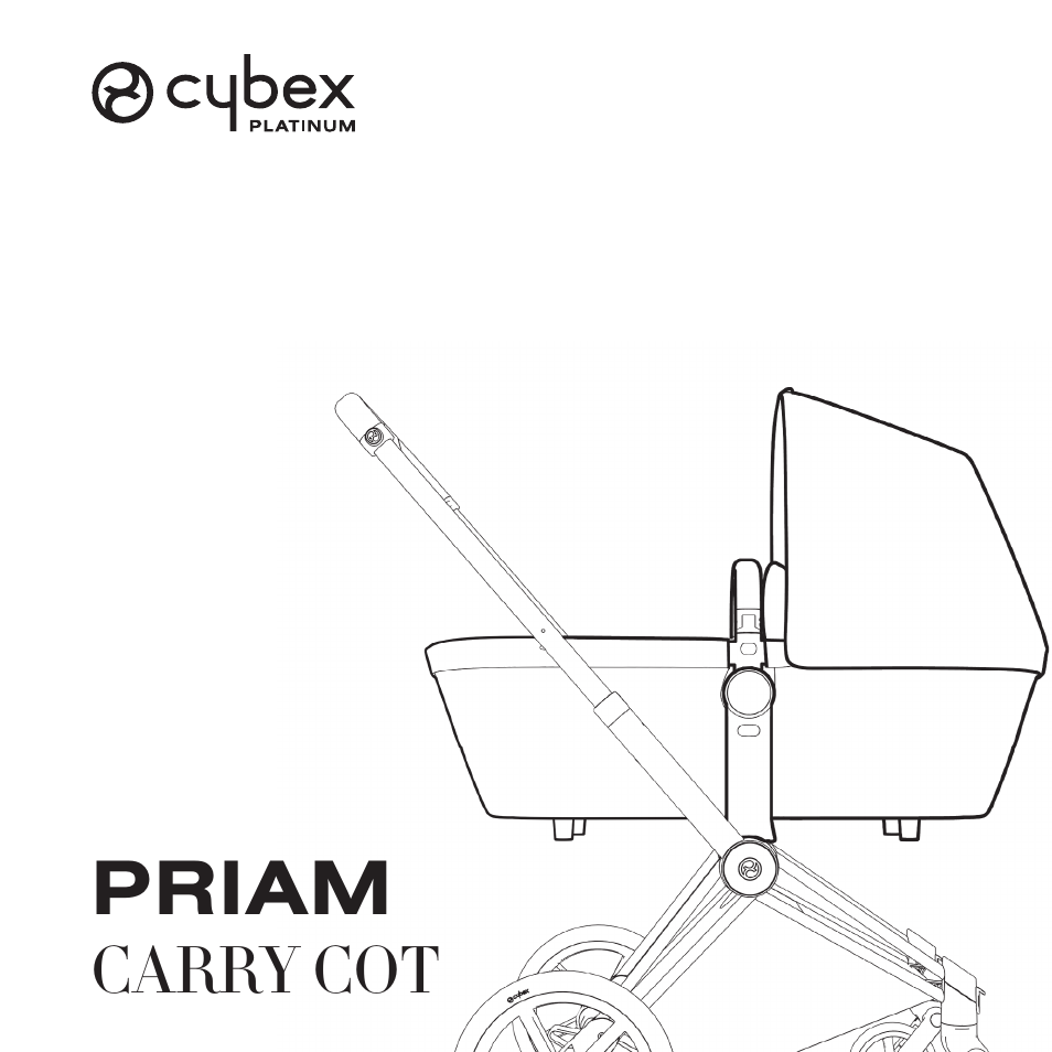 Cybex PRIAM CARRY COT User Manual | 113 pages