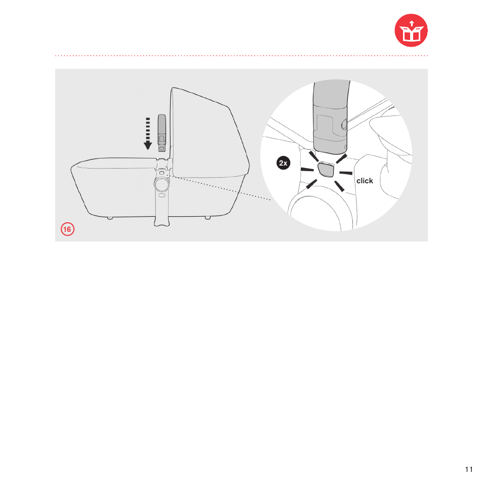 Cybex PRIAM CARRY COT User Manual | Page 10 / 113