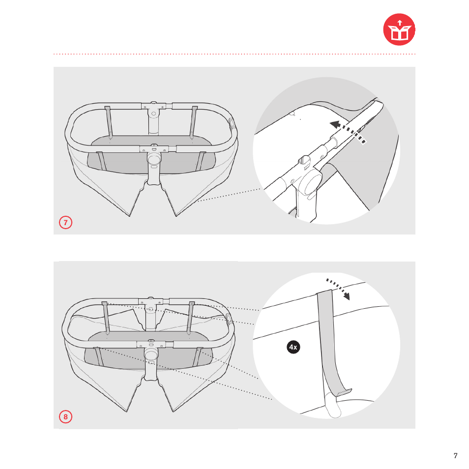 Cybex PRIAM CARRY COT User Manual | Page 6 / 113