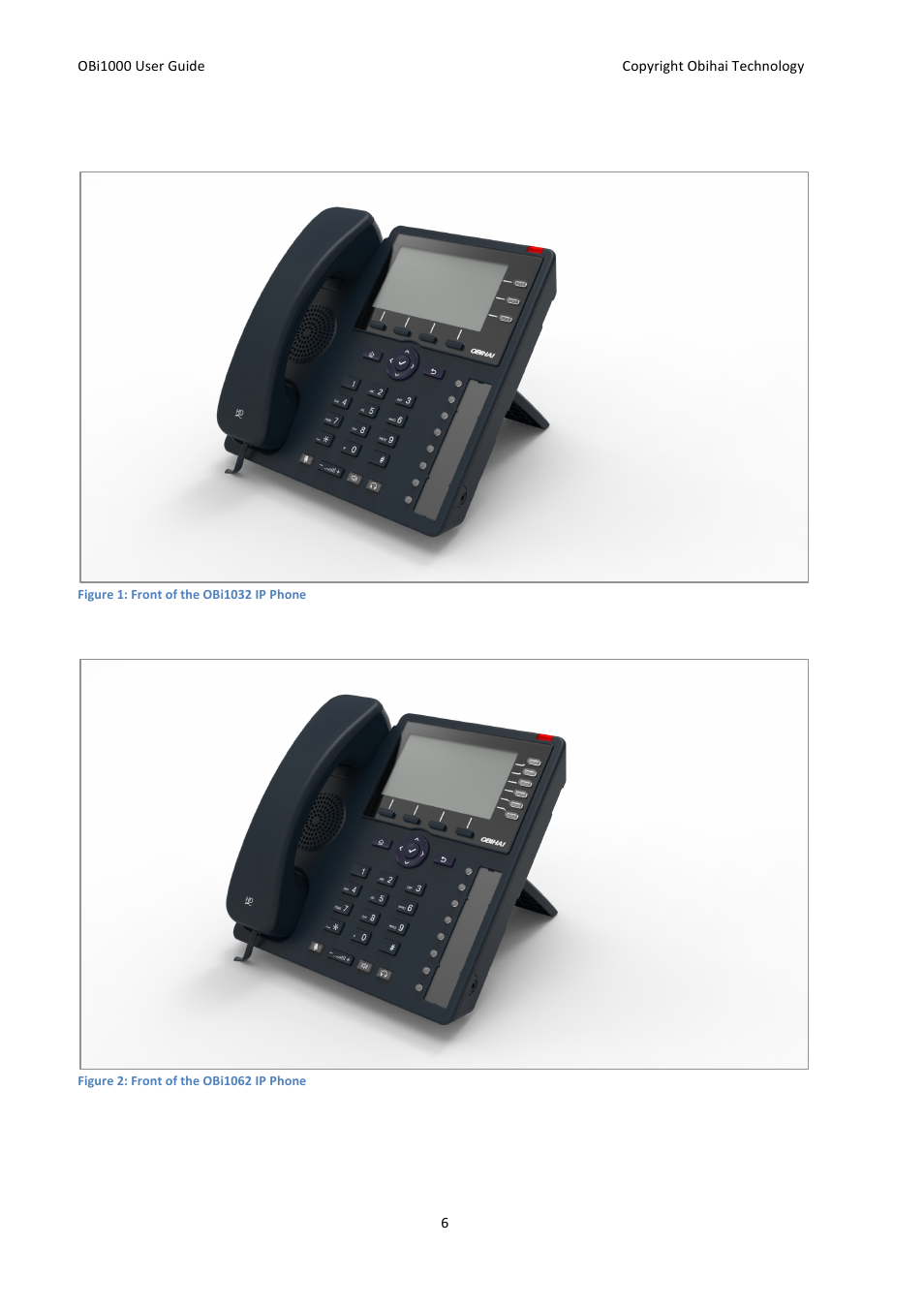 Obihai OBi1000 User Guide User Manual | Page 6 / 62