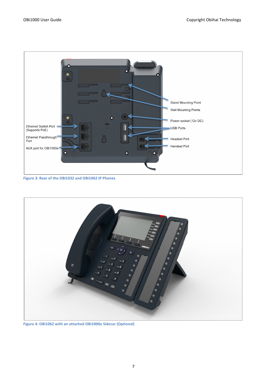 Obihai OBi1000 User Guide User Manual | Page 7 / 62