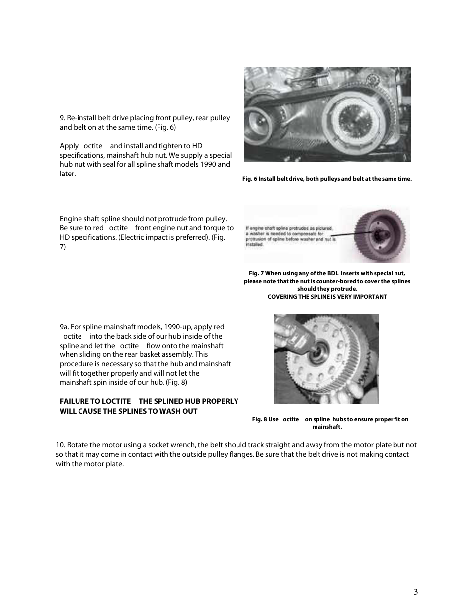 Belt Drives EVO-12S User Manual | Page 3 / 5