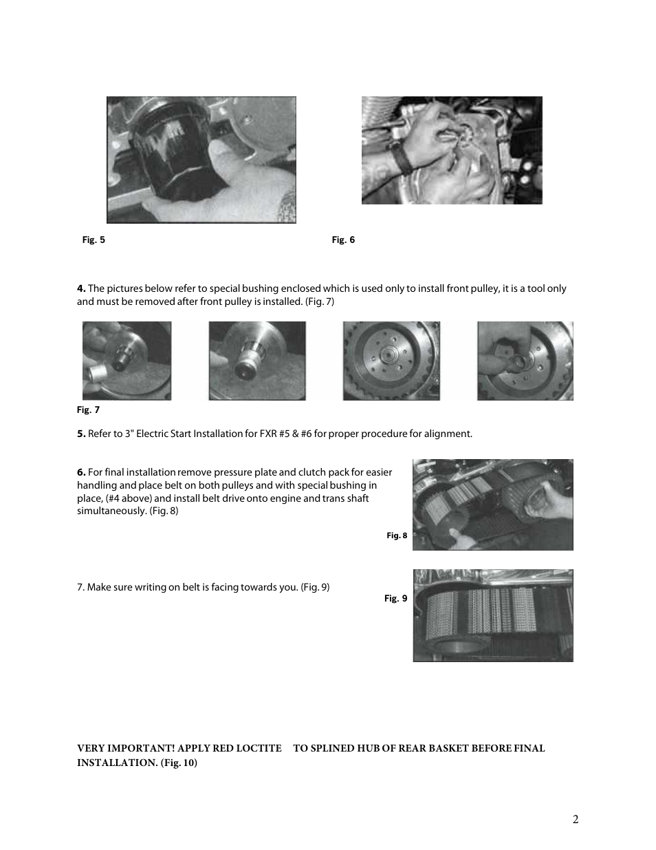 Belt Drives TF-2000 User Manual | Page 2 / 5