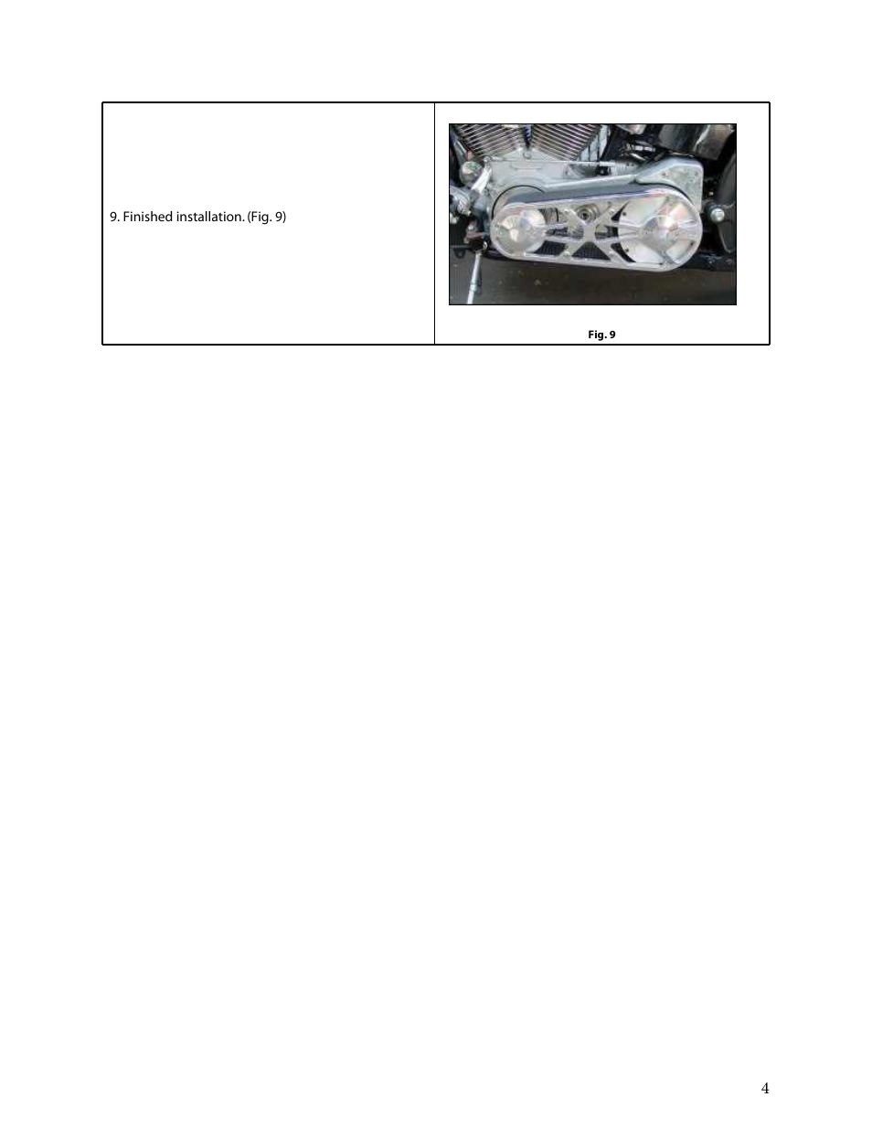 Belt Drives EVO-900 User Manual | Page 4 / 4