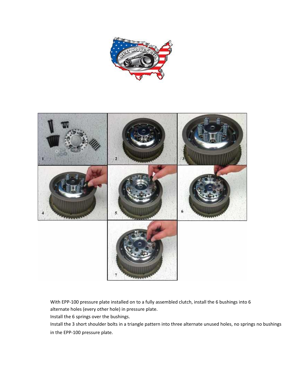 Belt Drives LUC-100 User Manual | 2 pages