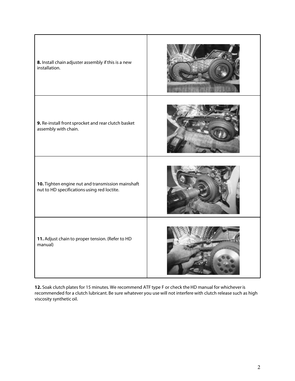 Belt Drives Chain Drive User Manual | Page 2 / 3