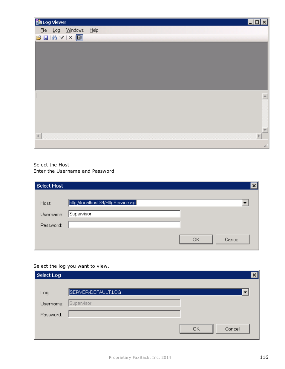 FaxBack NET SatisFAXtion 9.0 - Fax Server Manual User Manual | Page 116 / 203