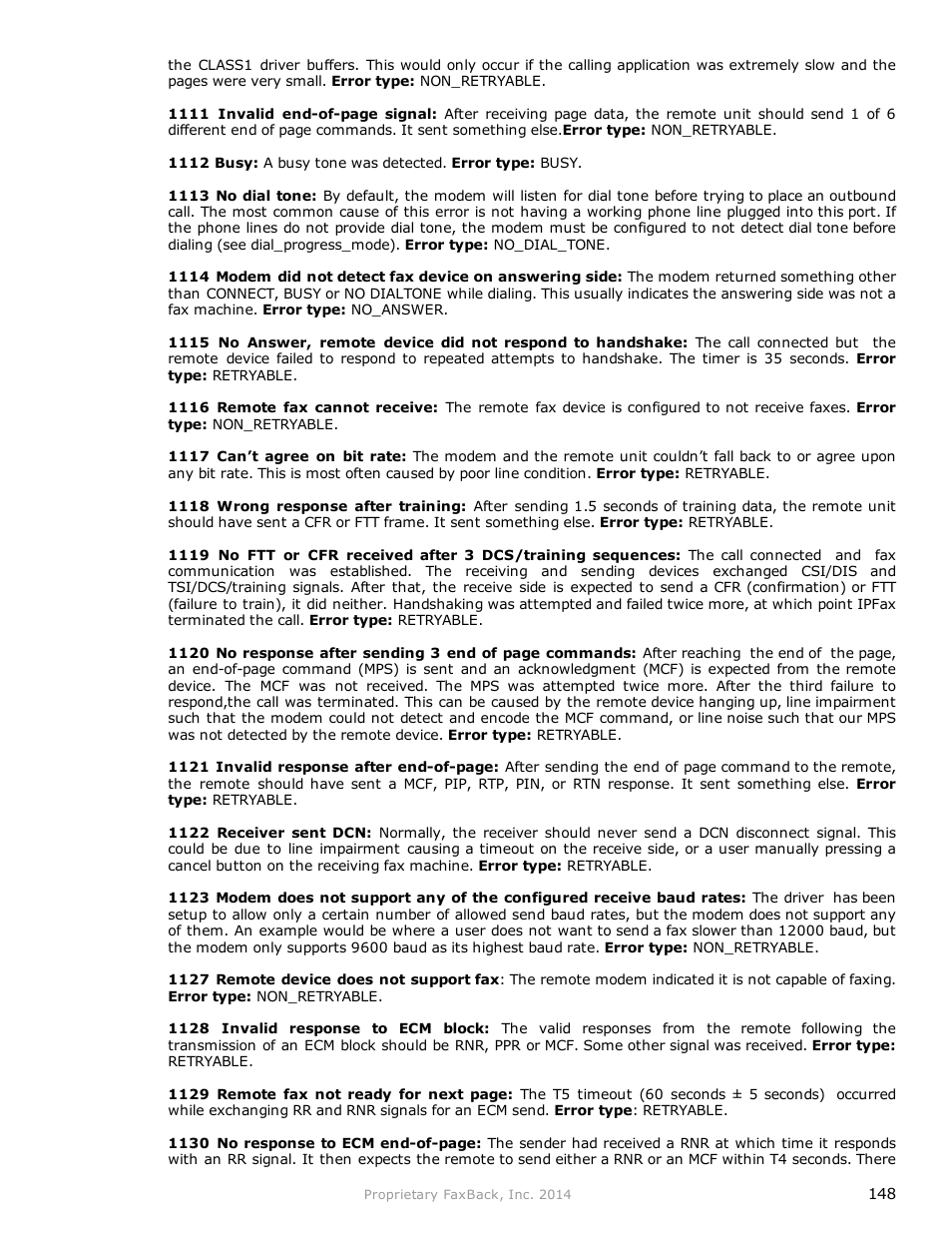 FaxBack NET SatisFAXtion 9.0 - Fax Server Manual User Manual | Page 148 / 203