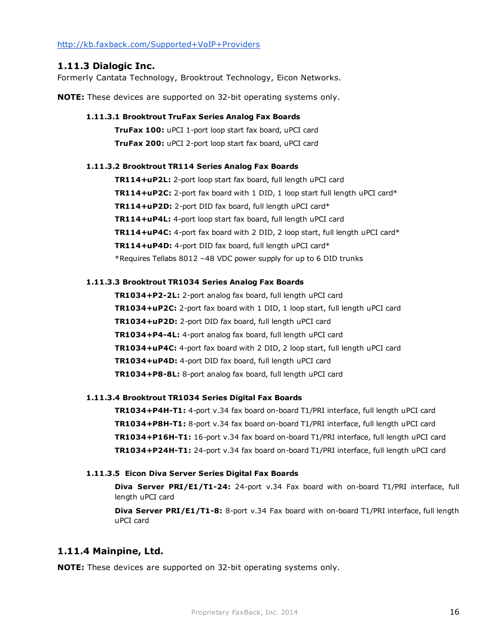 FaxBack NET SatisFAXtion 9.0 - Fax Server Manual User Manual | Page 16 / 203