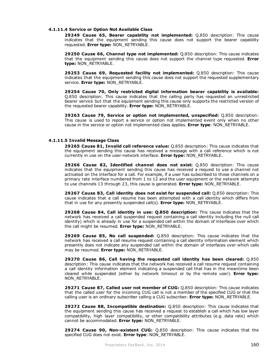 FaxBack NET SatisFAXtion 9.0 - Fax Server Manual User Manual | Page 160 / 203
