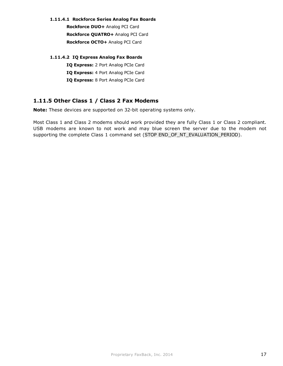 FaxBack NET SatisFAXtion 9.0 - Fax Server Manual User Manual | Page 17 / 203