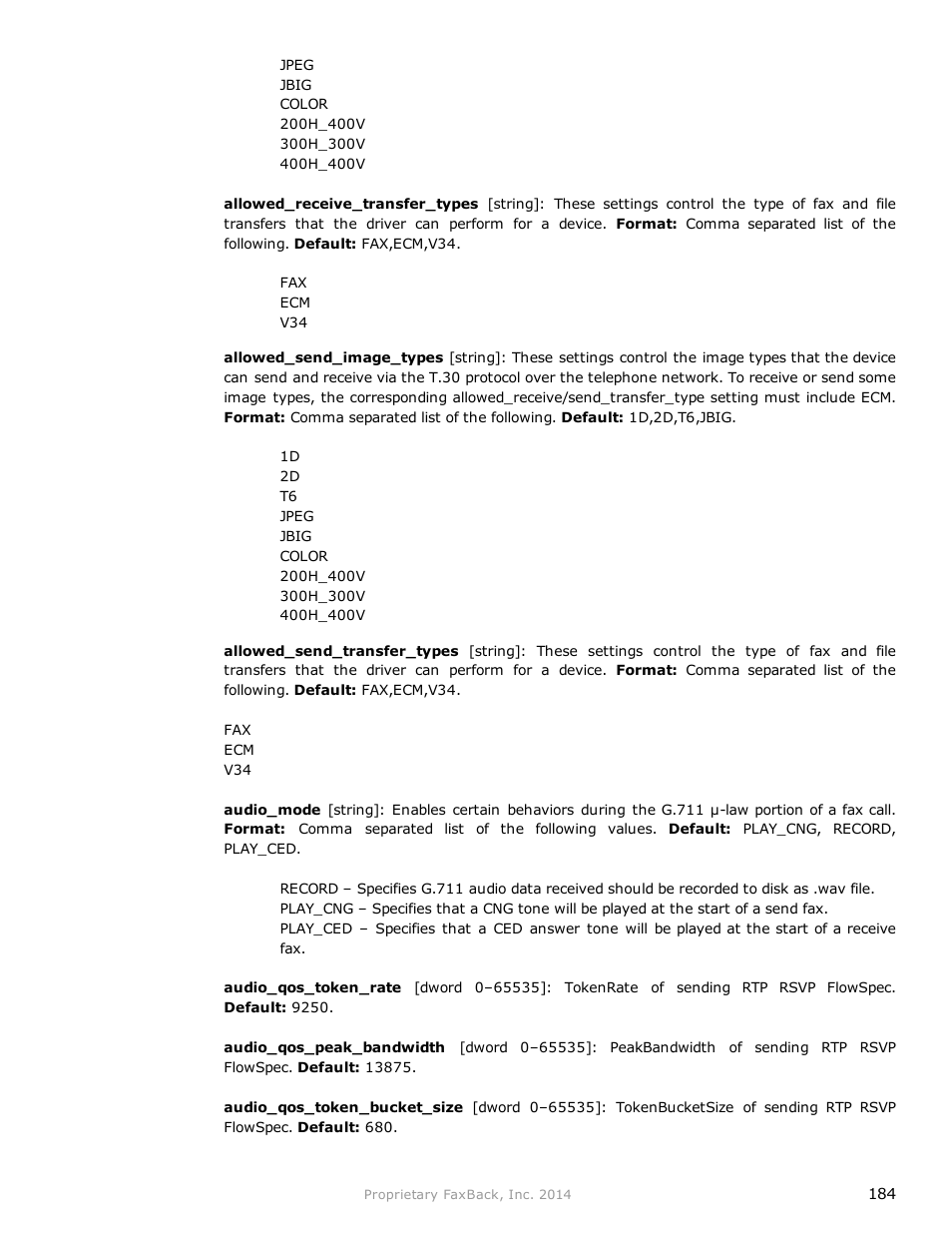 FaxBack NET SatisFAXtion 9.0 - Fax Server Manual User Manual | Page 184 / 203
