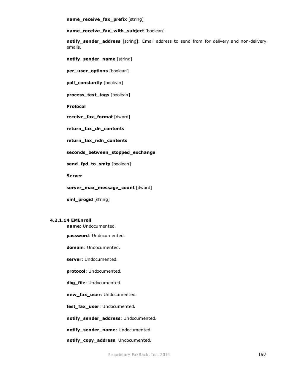 FaxBack NET SatisFAXtion 9.0 - Fax Server Manual User Manual | Page 197 / 203