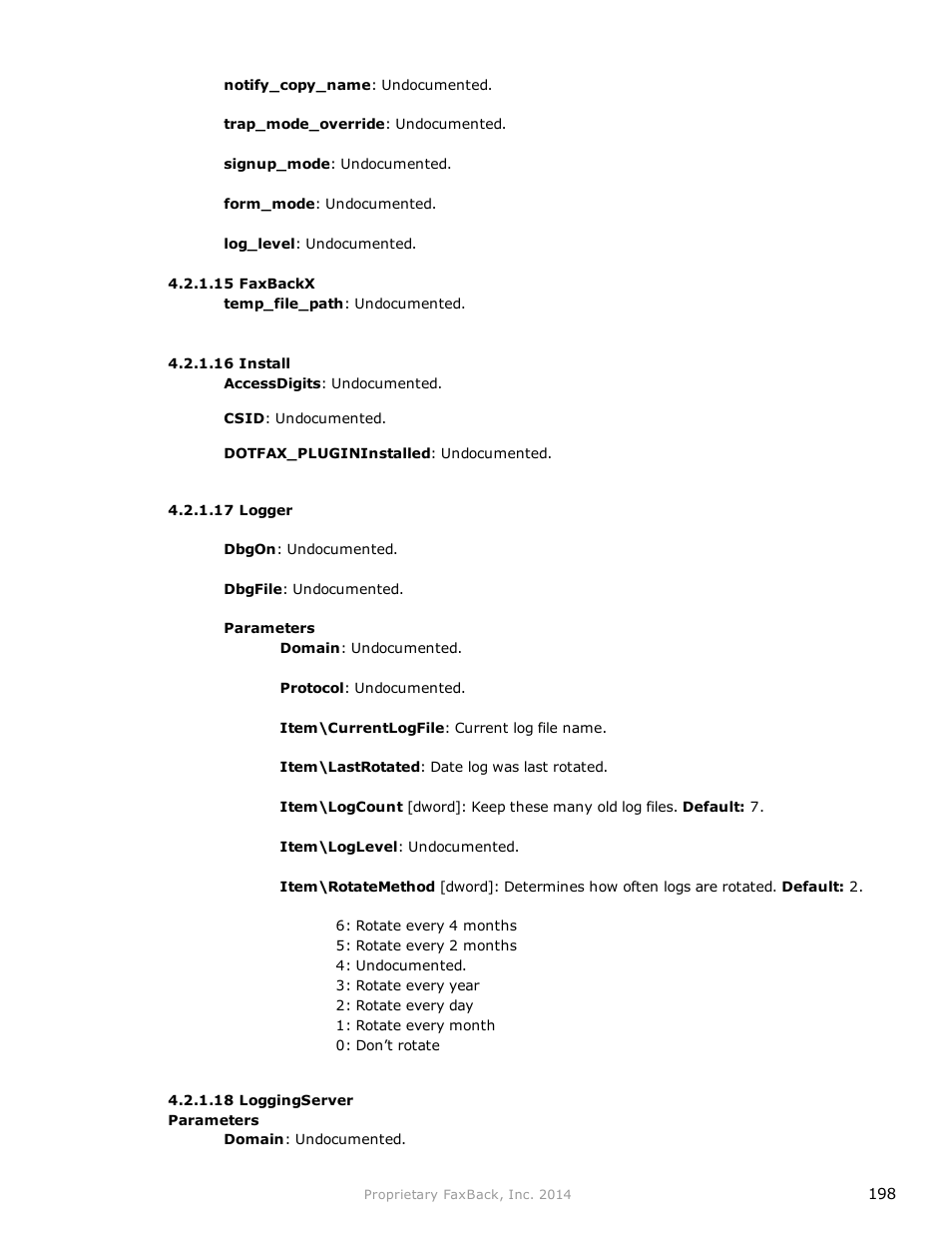FaxBack NET SatisFAXtion 9.0 - Fax Server Manual User Manual | Page 198 / 203