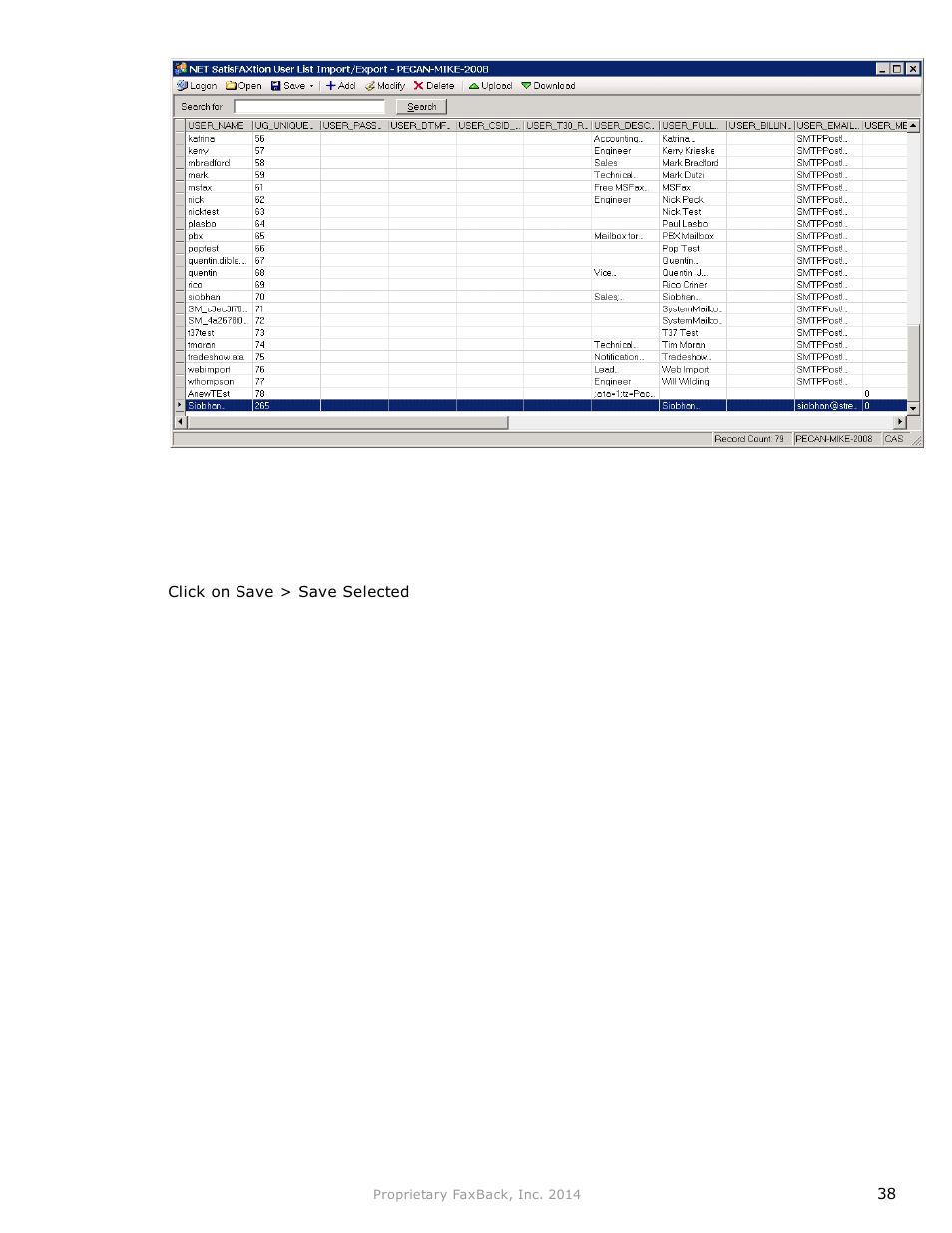 FaxBack NET SatisFAXtion 9.0 - Fax Server Manual User Manual | Page 38 / 203