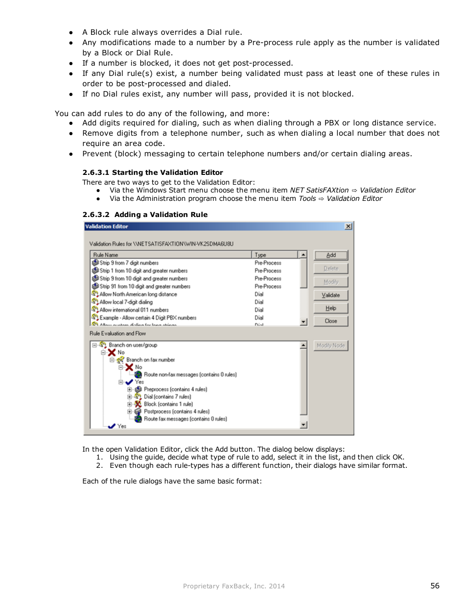 FaxBack NET SatisFAXtion 9.0 - Fax Server Manual User Manual | Page 56 / 203