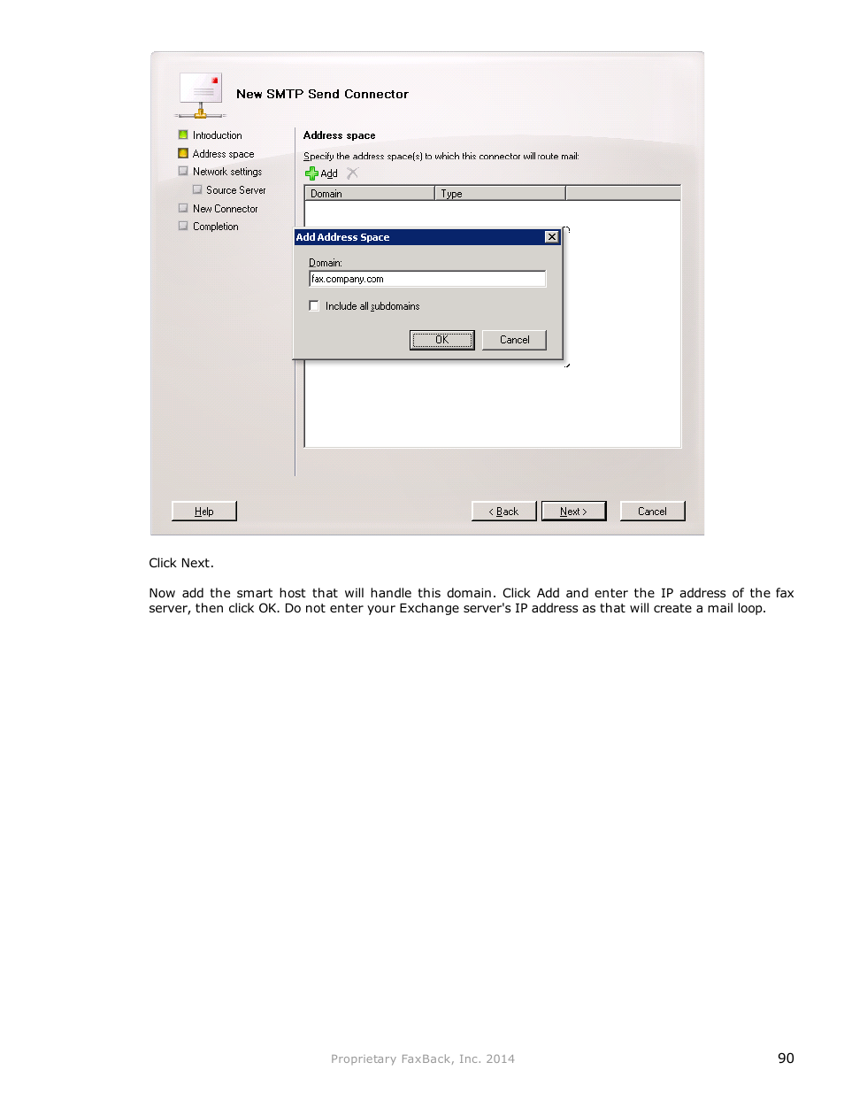 FaxBack NET SatisFAXtion 9.0 - Fax Server Manual User Manual | Page 90 / 203
