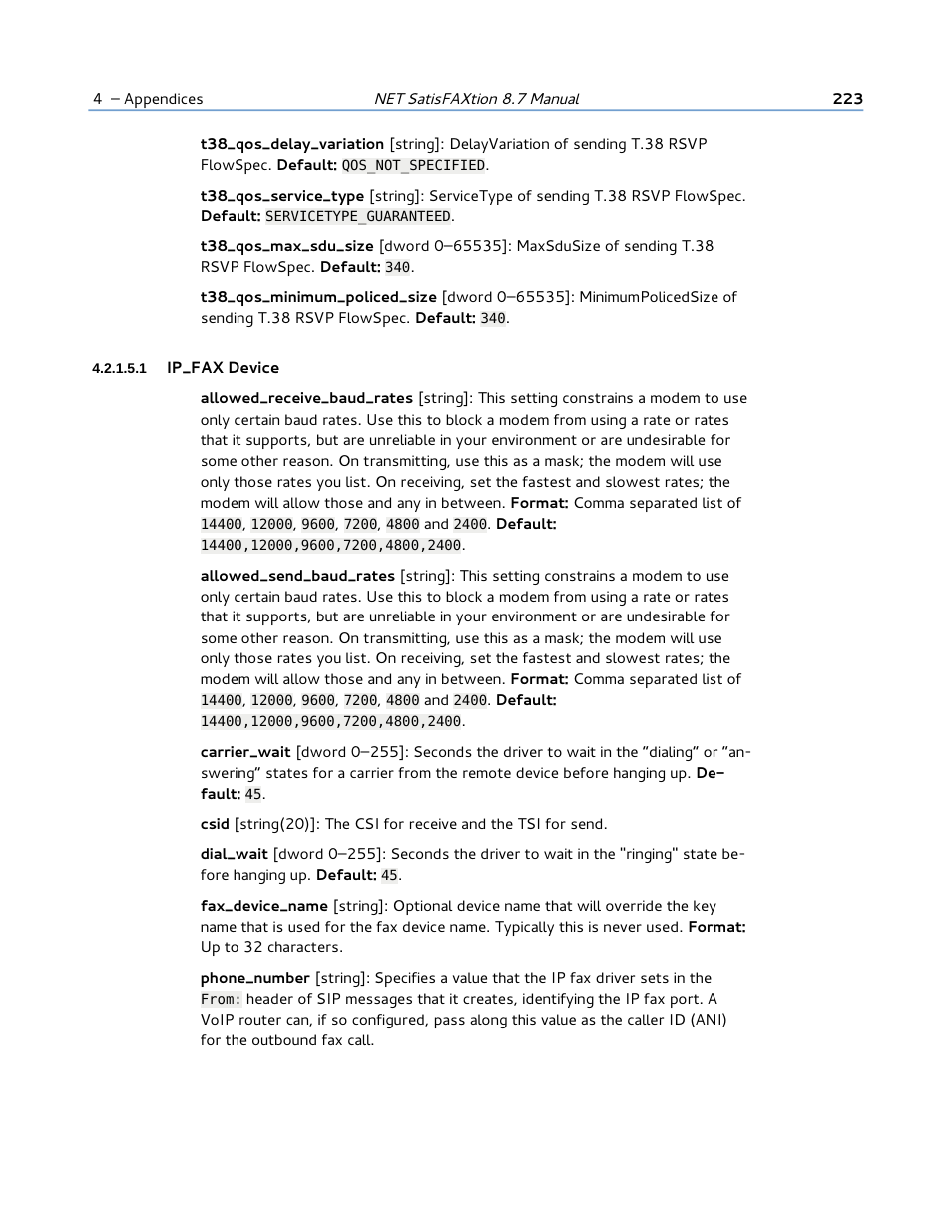 1 ip_fax device | FaxBack NET SatisFAXtion 8.7 (Including R3) - Manual User Manual | Page 223 / 238