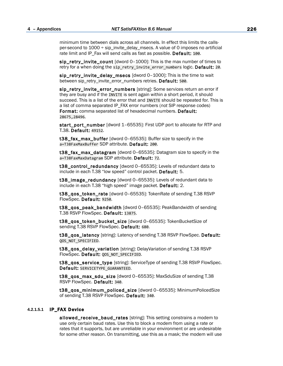 1 ip_fax device | FaxBack NET SatisFAXtion 8.6 - Manual User Manual | Page 226 / 240