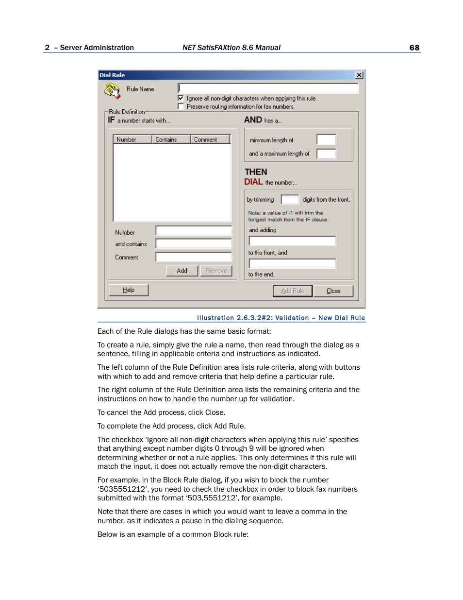 FaxBack NET SatisFAXtion 8.6 - Manual User Manual | Page 68 / 240