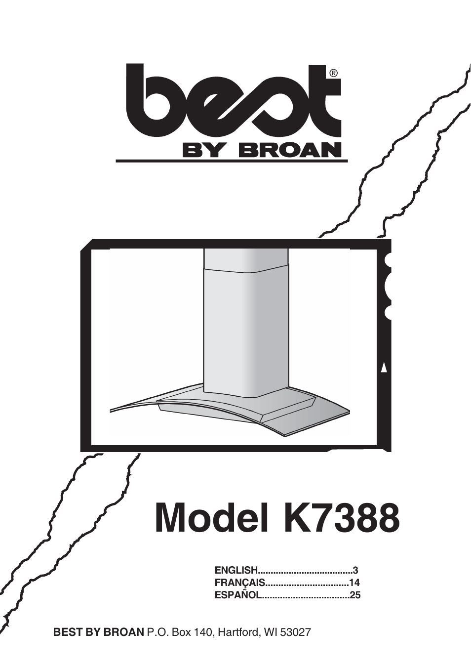 Broan BEST K7388 User Manual | 40 pages