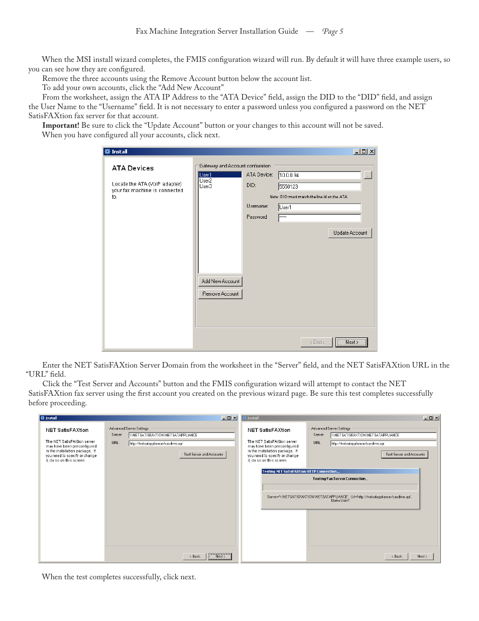 FaxBack Fax Machine Integration Server - AudioCodes MP202 User Manual | Page 5 / 14