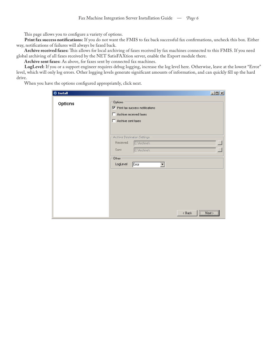 FaxBack Fax Machine Integration Server - AudioCodes MP202 User Manual | Page 6 / 14