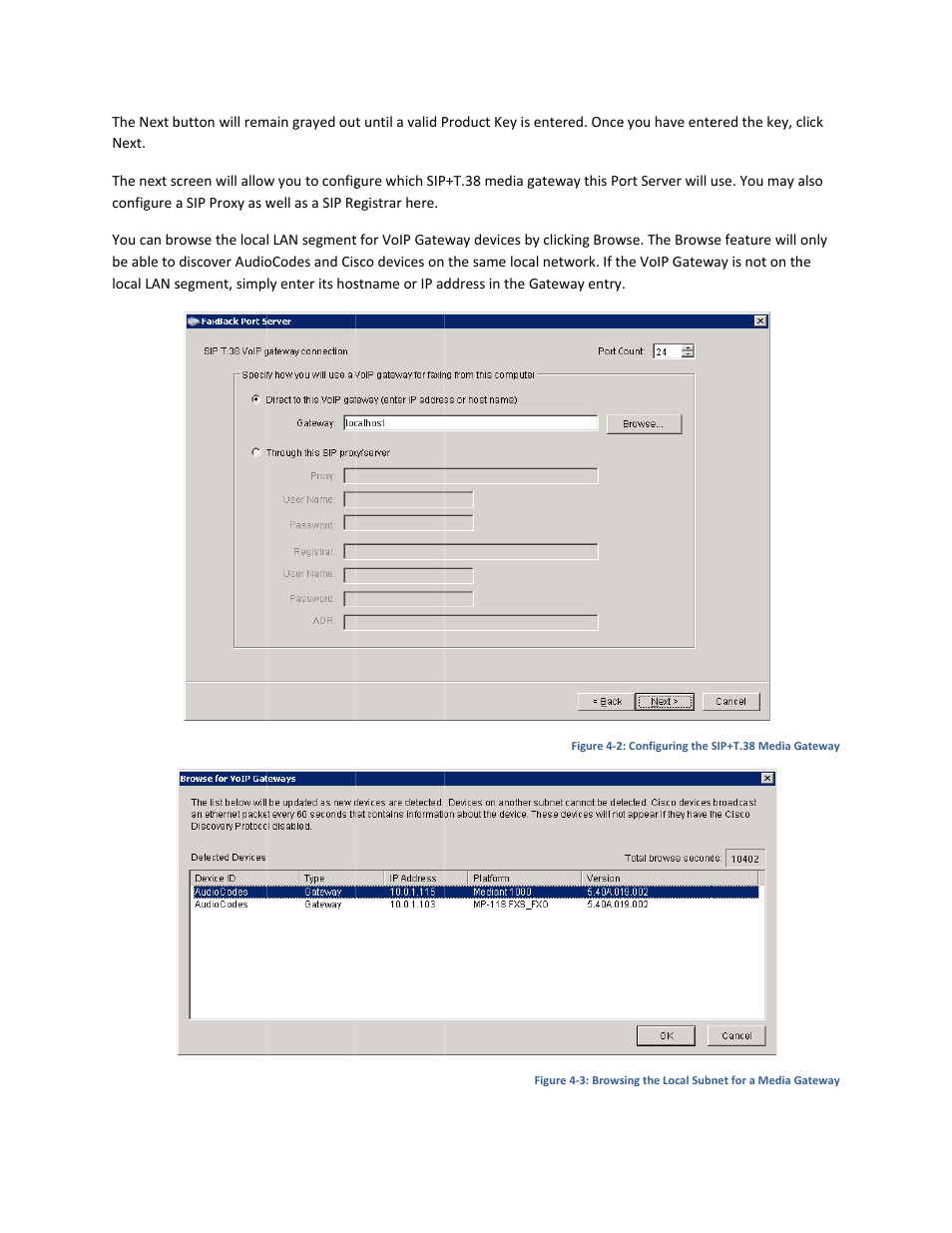 FaxBack Port Server - Manual User Manual | Page 10 / 52