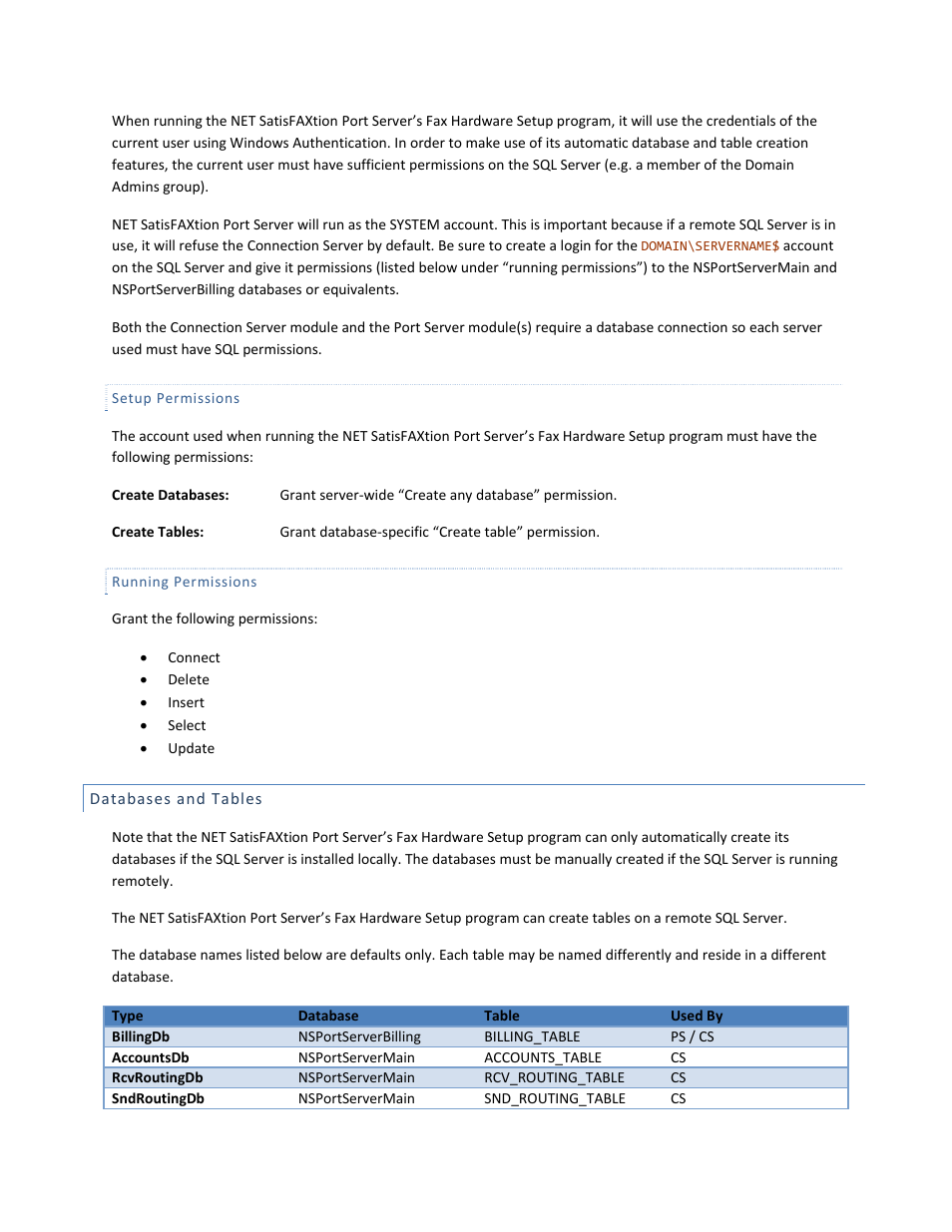FaxBack Port Server - Manual User Manual | Page 19 / 52