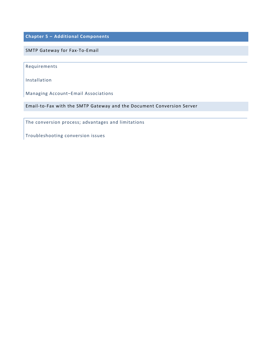 FaxBack Port Server - Manual User Manual | Page 21 / 52