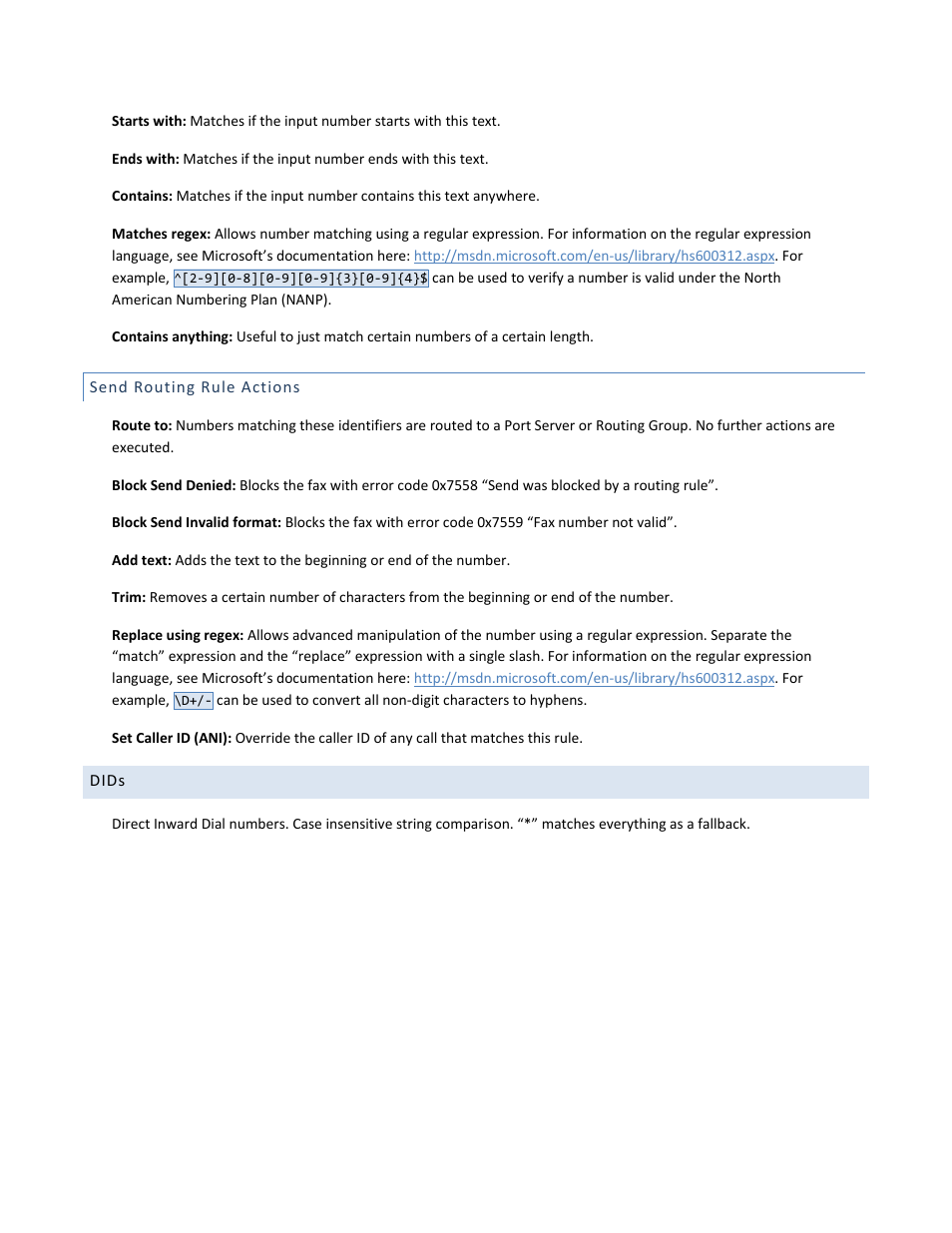 FaxBack Port Server - Manual User Manual | Page 37 / 52